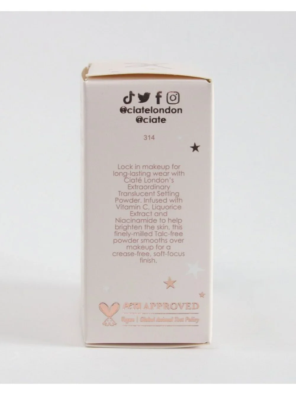 Ciate London Extraordinary Translucent Powder for Fair Skin Full Size Sealed